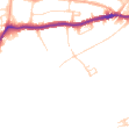 Daytime road noise heatmap for WD3 3AR