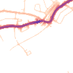 Daytime road noise heatmap for WD3 3AS