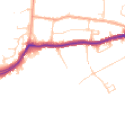 Daytime road noise heatmap for WD3 3BL