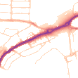 Daytime road noise heatmap for WD3 3DF