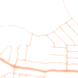 Daytime road noise heatmap for WD3 3FT