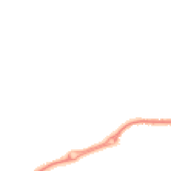 Night-time road noise heatmap for WD3 3GD