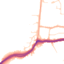 Daytime road noise heatmap for WD3 3HP