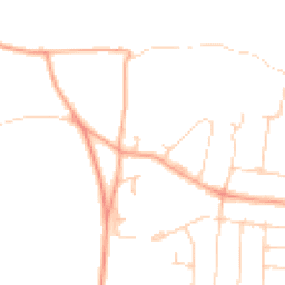 Daytime road noise heatmap for WD3 3JW