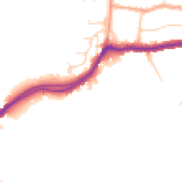 Daytime road noise heatmap for WD3 3TR