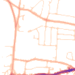 Daytime road noise heatmap for WD3 3UE