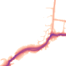 Daytime road noise heatmap for WD3 4AB