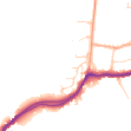 Daytime road noise heatmap for WD3 4AF