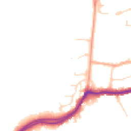 Daytime road noise heatmap for WD3 4AG