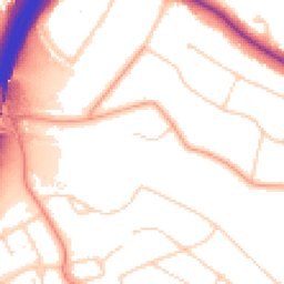 Daytime road noise heatmap for WD3 4BW