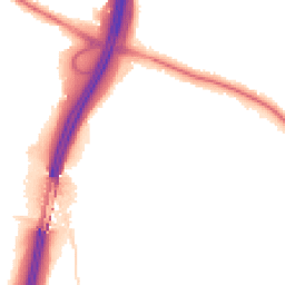Night-time road noise heatmap for WD3 4HA