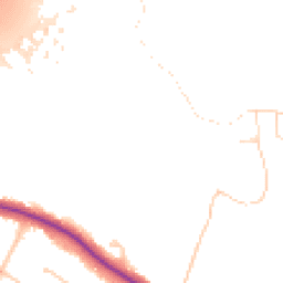 Daytime road noise heatmap for WD3 4HN