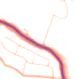 Daytime road noise heatmap for WD3 4HW