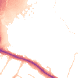 Daytime road noise heatmap for WD3 4LA