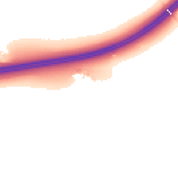 Night-time road noise heatmap for WD3 4LR