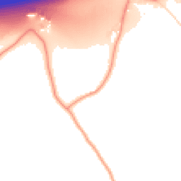 Daytime road noise heatmap for WD3 4LS