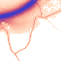Daytime road noise heatmap for WD3 4LT