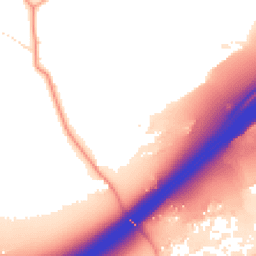 Daytime road noise heatmap for WD3 4NH