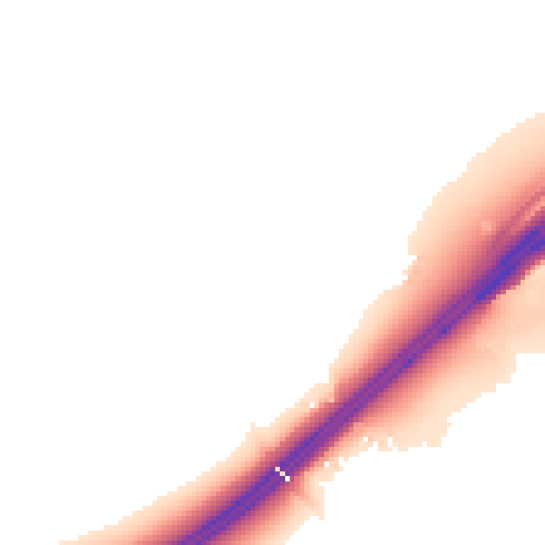 Night-time road noise heatmap for WD3 4NH