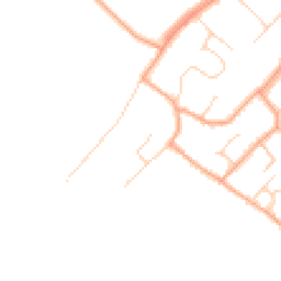 Daytime road noise heatmap for WD3 5BH