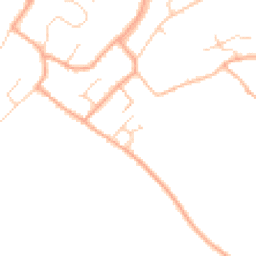 Daytime road noise heatmap for WD3 5BX