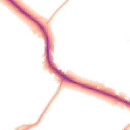 Daytime road noise heatmap for WD3 5GN