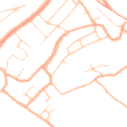 Daytime road noise heatmap for WD3 5HT