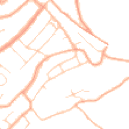 Daytime road noise heatmap for WD3 5HY