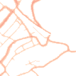 Daytime road noise heatmap for WD3 5JB