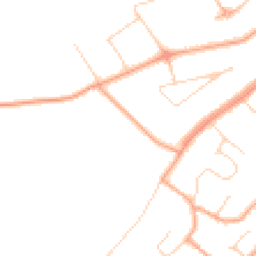 Daytime road noise heatmap for WD3 5PP