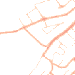 Daytime road noise heatmap for WD3 5PR