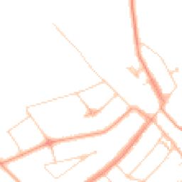 Daytime road noise heatmap for WD3 5RH