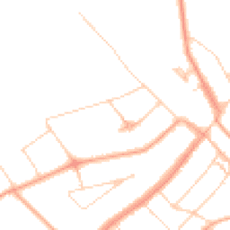 Daytime road noise heatmap for WD3 5RL