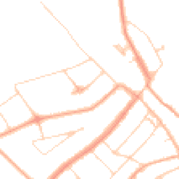 Daytime road noise heatmap for WD3 5RS
