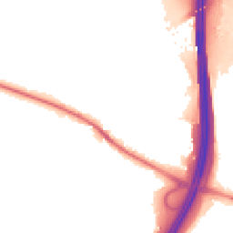 Night-time road noise heatmap for WD3 5SN