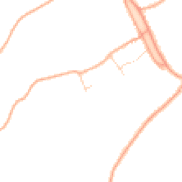 Daytime road noise heatmap for WD3 6AE
