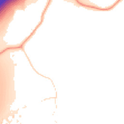 Daytime road noise heatmap for WD3 6AF
