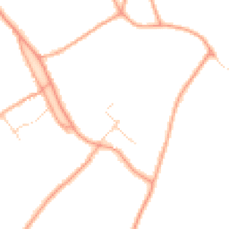 Daytime road noise heatmap for WD3 6AU