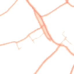 Daytime road noise heatmap for WD3 6AX