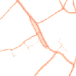Daytime road noise heatmap for WD3 6AY