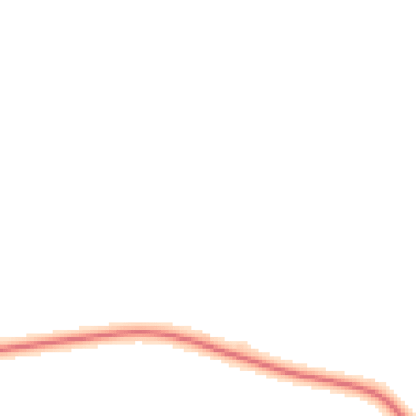 Night-time road noise heatmap for WD3 6EG