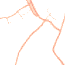 Daytime road noise heatmap for WD3 6HL