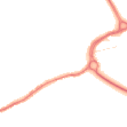 Night-time road noise heatmap for WD3 7AW