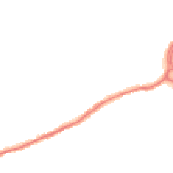 Night-time road noise heatmap for WD3 7BA