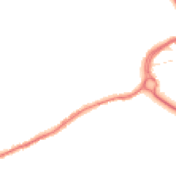 Night-time road noise heatmap for WD3 7EE
