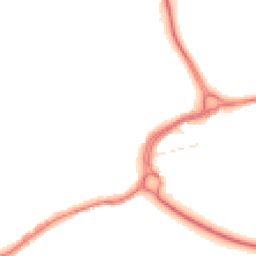Night-time road noise heatmap for WD3 7FN