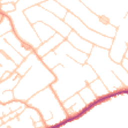 Daytime road noise heatmap for WD3 7HB