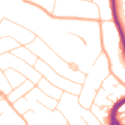 Daytime road noise heatmap for WD3 7PP