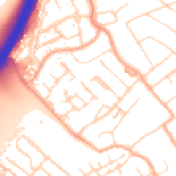 Daytime road noise heatmap for WD3 8GW