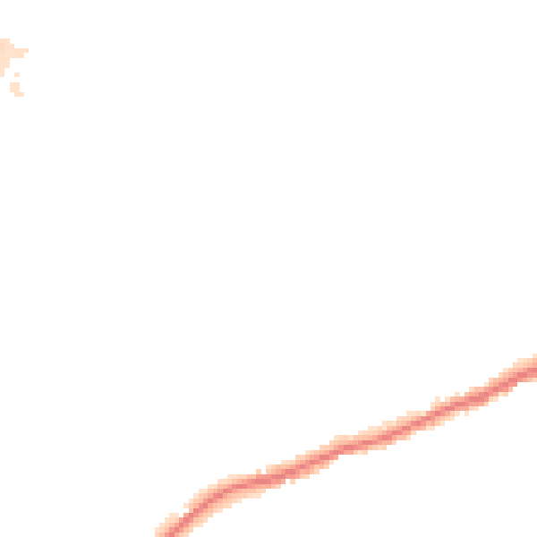 Night-time road noise heatmap for WD3 8JG